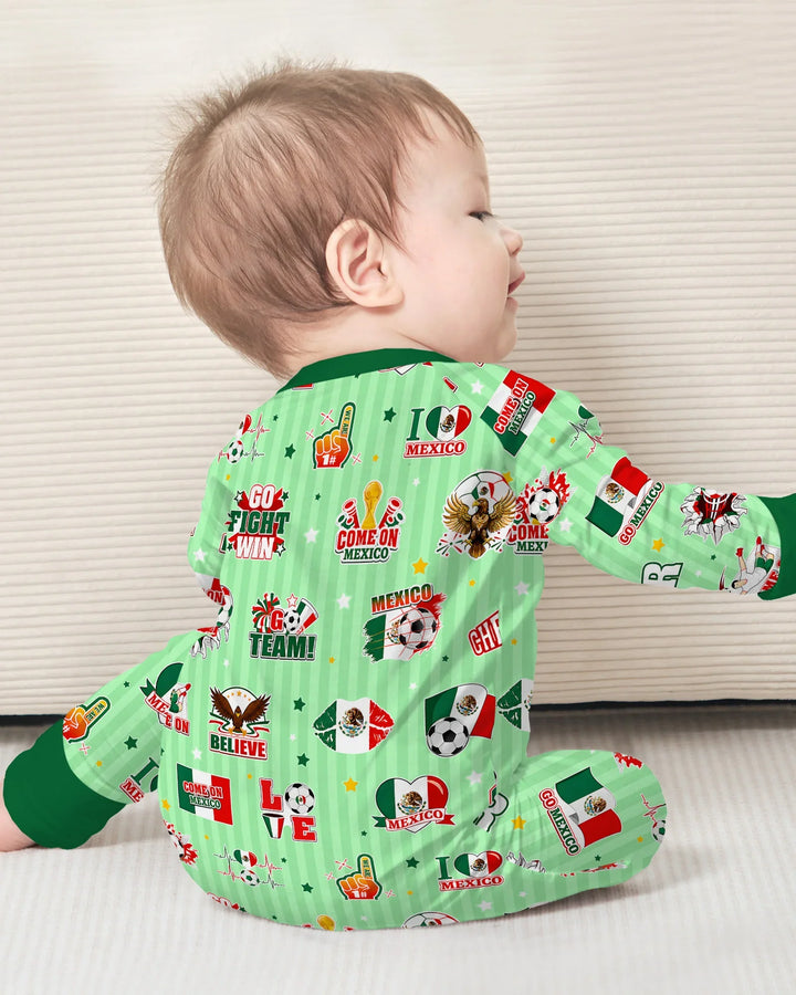 Gerippte Babykleidung mit individuellem Foto - Weich &amp; Skizzenhaft