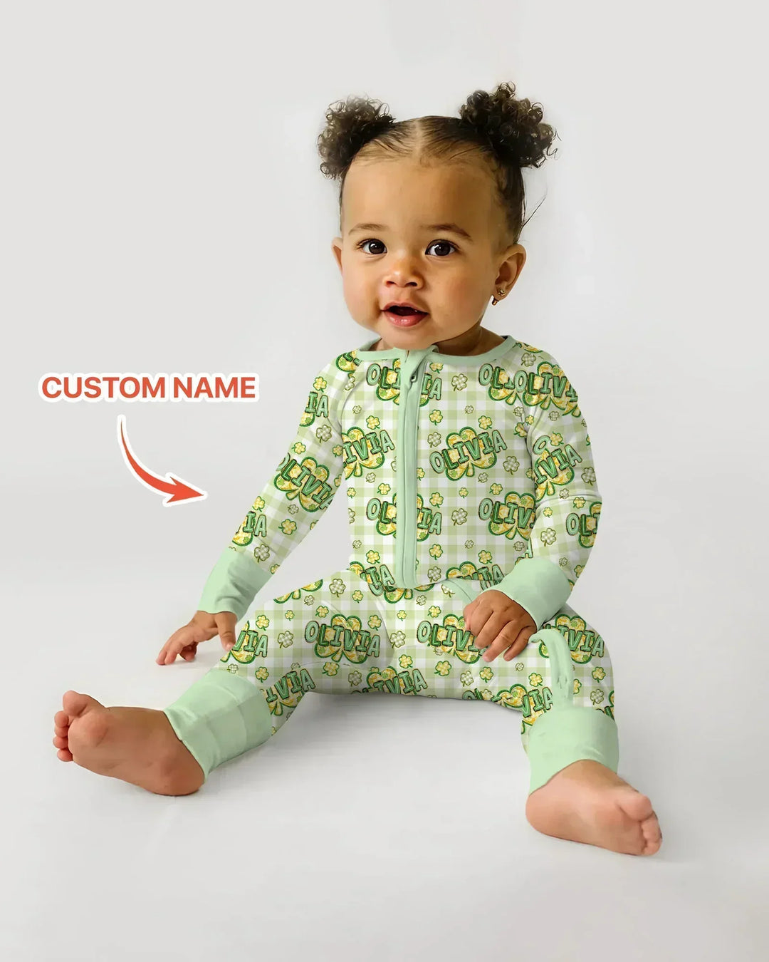 Gerippte Babykleidung mit individuellem Foto - Weich &amp; Skizzenhaft