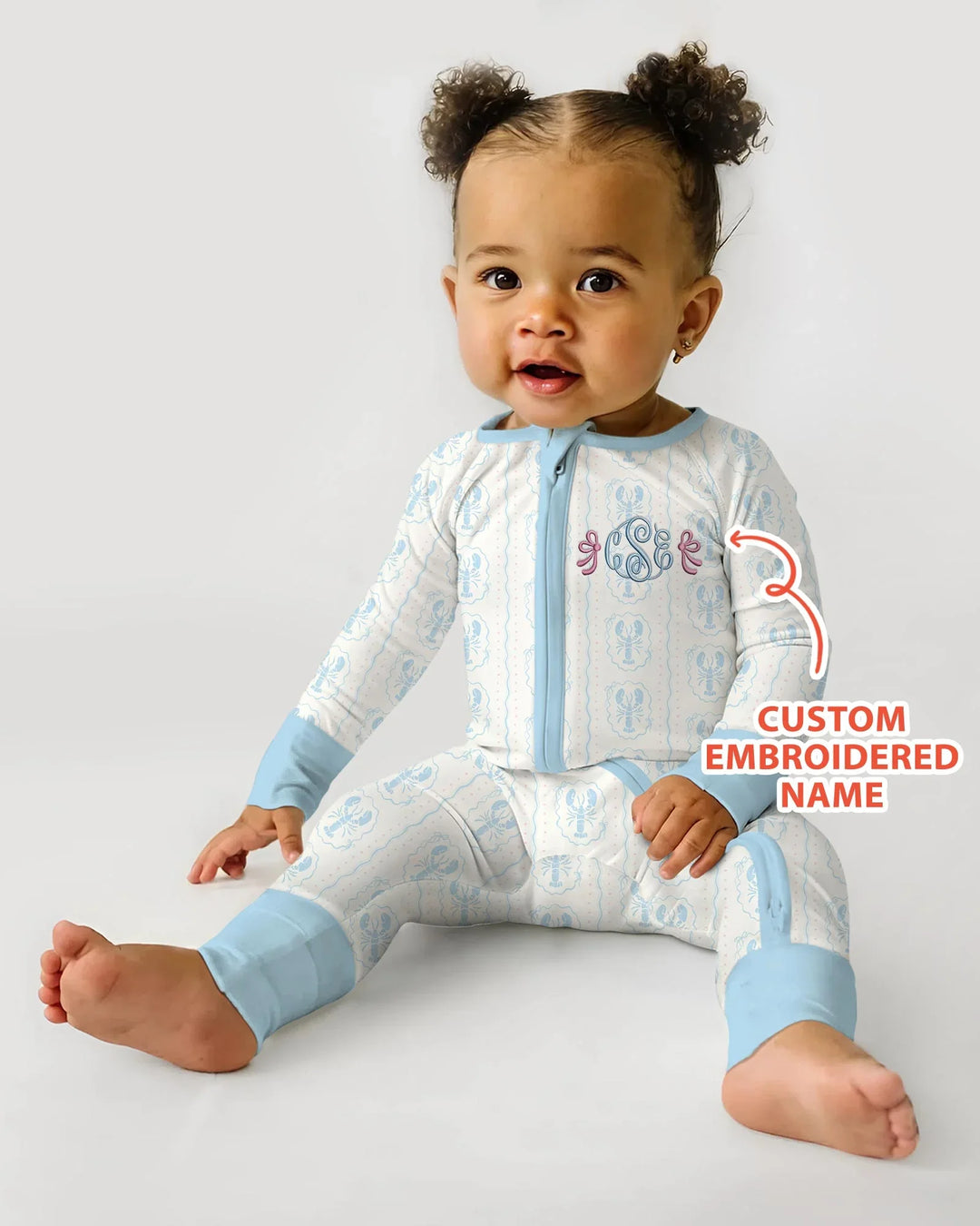 Gerippte Babykleidung mit individuellem Foto - Weich &amp; Skizzenhaft
