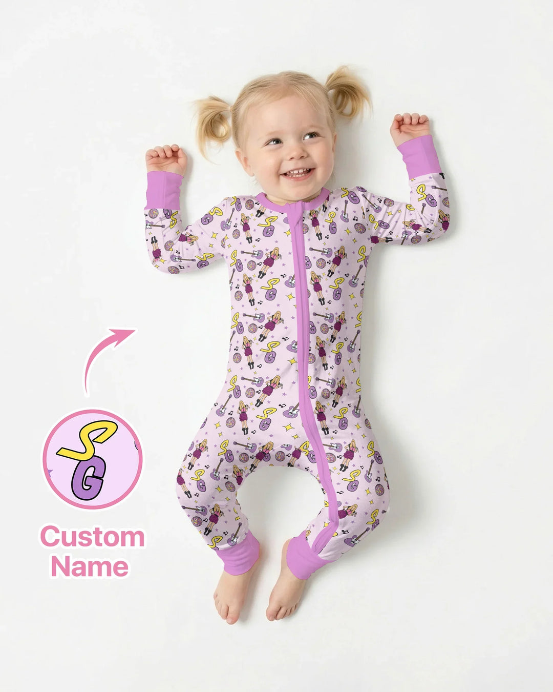 Gerippte Babykleidung mit individuellem Foto - Weich &amp; Skizzenhaft