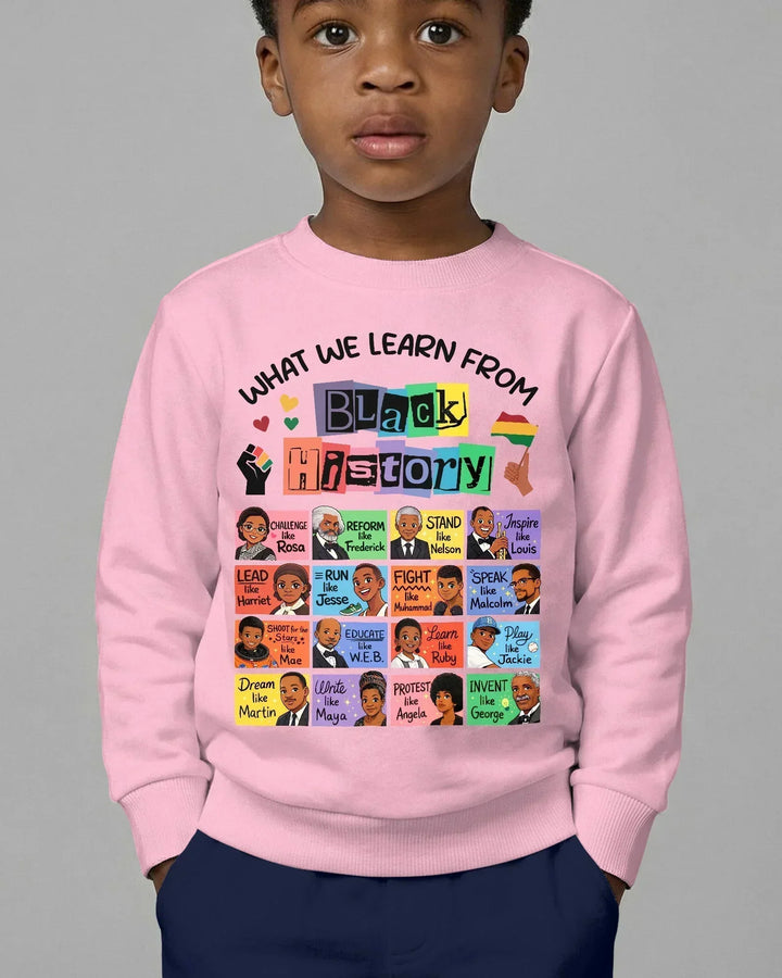 Black History Month Bambus Crewneck Sweatshirt