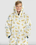 Mama & Mini Honigbär Tragbarer Bambus-Decken-Hoodie