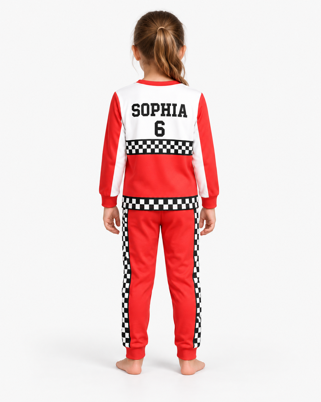 Born To Race Bamboo Two Piece Long Sleeve Pajama Set
