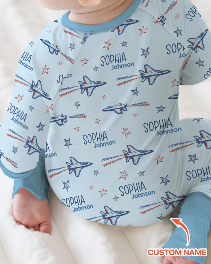 Gerippte Babykleidung mit individuellem Foto - Weich &amp; Skizzenhaft