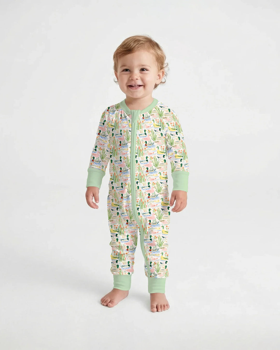 Gerippte Babykleidung mit individuellem Foto - Weich &amp; Skizzenhaft