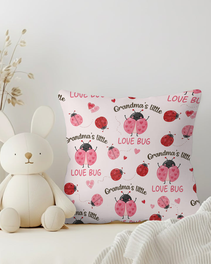 Grandma's Little Love Bug Bamboo Pillow Case