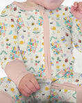 Gerippte Babykleidung mit individuellem Foto - Weich &amp; Skizzenhaft