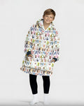 Saint ABCs Wearable Bamboo Blanket Hoodie