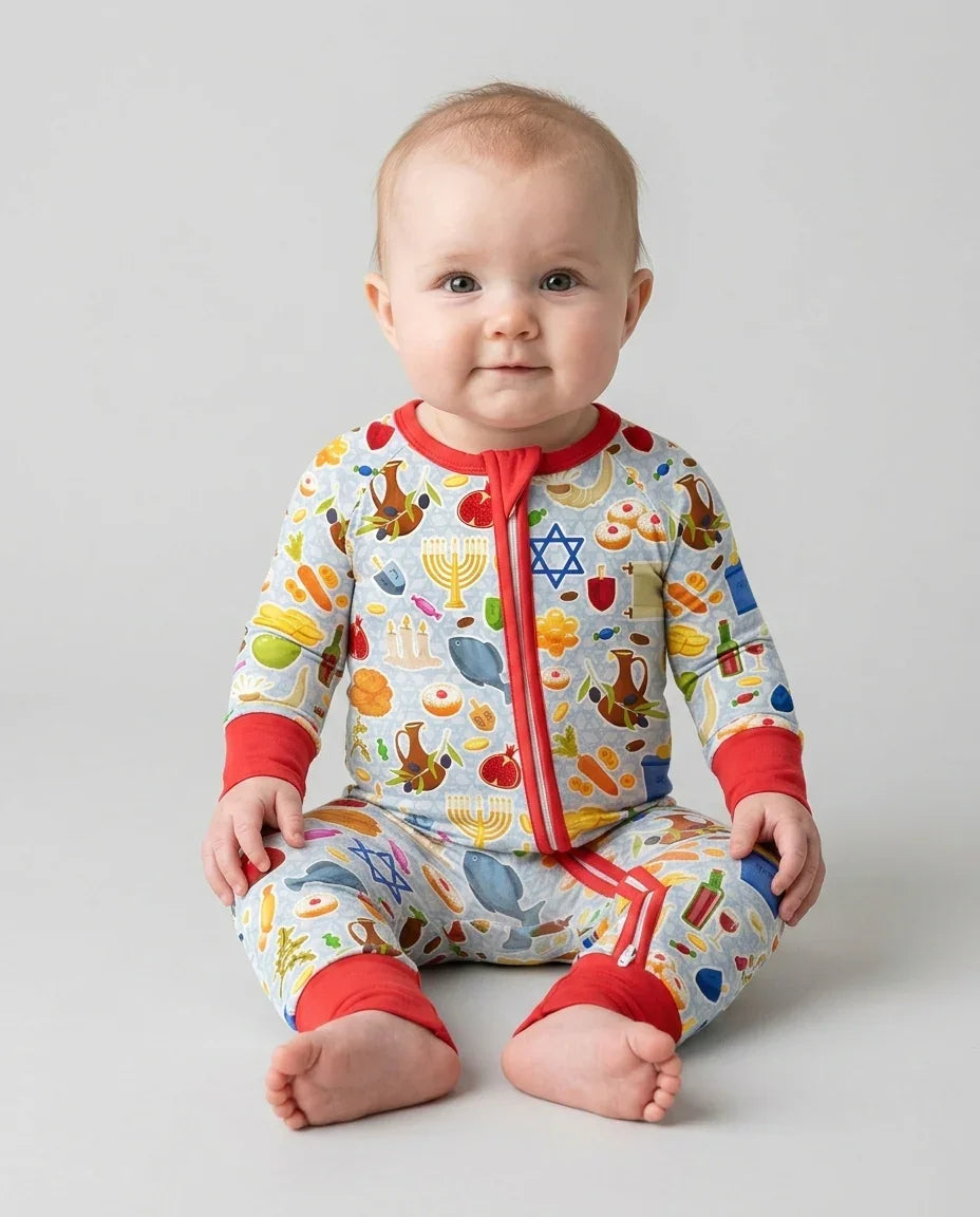 Gerippte Babykleidung mit individuellem Foto - Weich &amp; Skizzenhaft