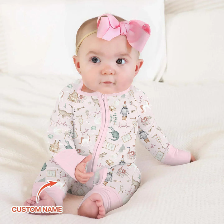 Gerippte Babykleidung mit individuellem Foto - Weich &amp; Skizzenhaft