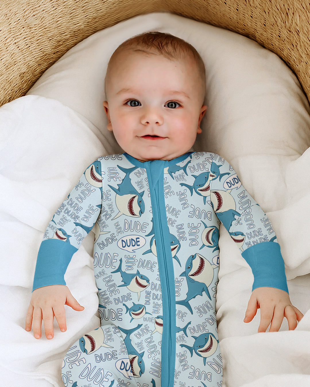 Dude Shark Bamboo Convertible Zippy