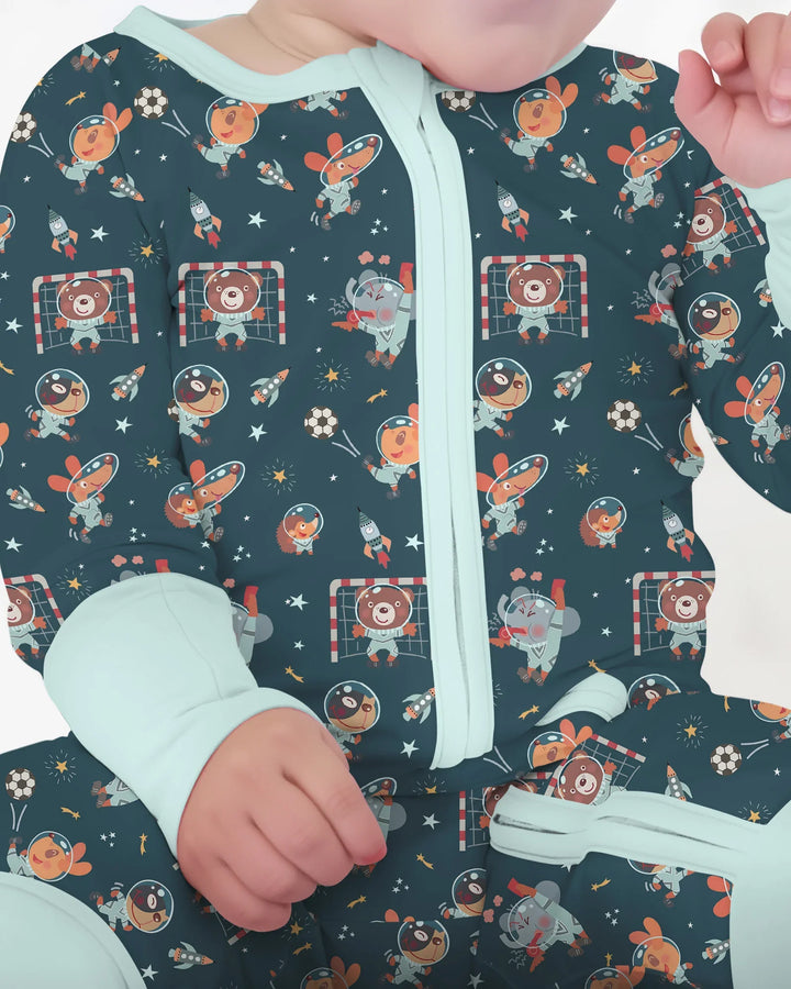 Gerippte Babykleidung mit individuellem Foto - Weich &amp; Skizzenhaft