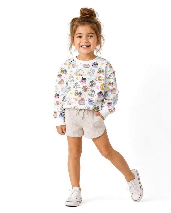 Sweatshirt mit Rundhalsausschnitt aus Bambusfaser
