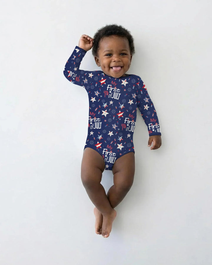 Gerippte Babykleidung mit individuellem Foto - Weich &amp; Skizzenhaft