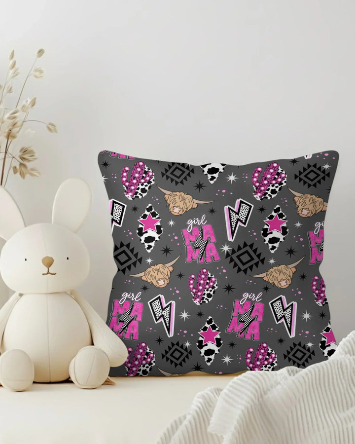 Western Mama & Me Matching Bamboo Pillow Case