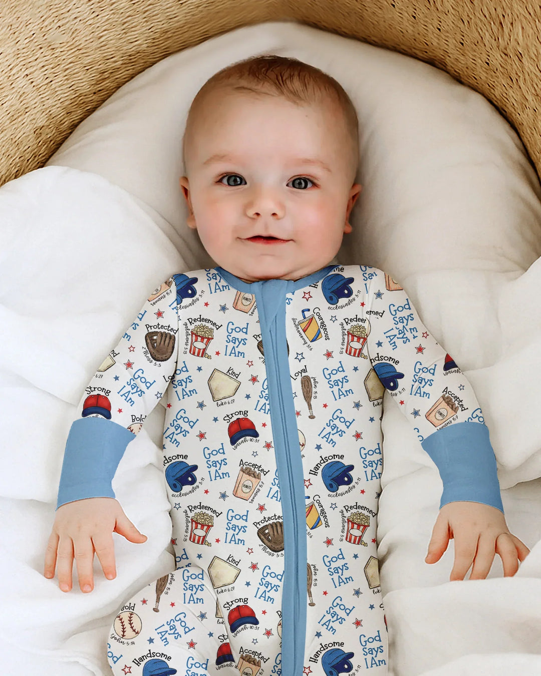 Gerippte Babykleidung mit individuellem Foto - Weich &amp; Skizzenhaft