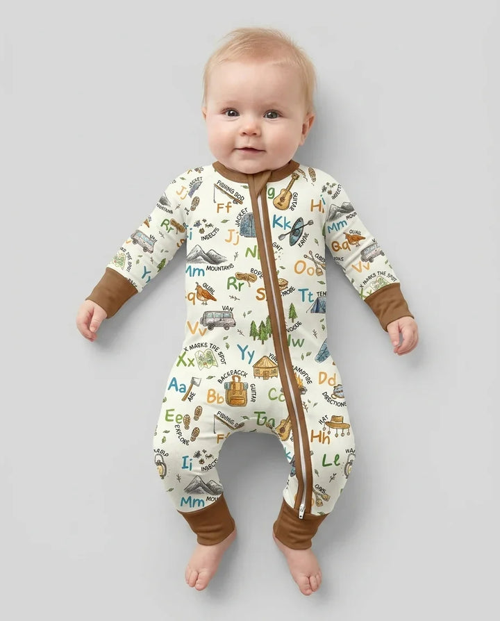 Gerippte Babykleidung mit individuellem Foto - Weich &amp; Skizzenhaft
