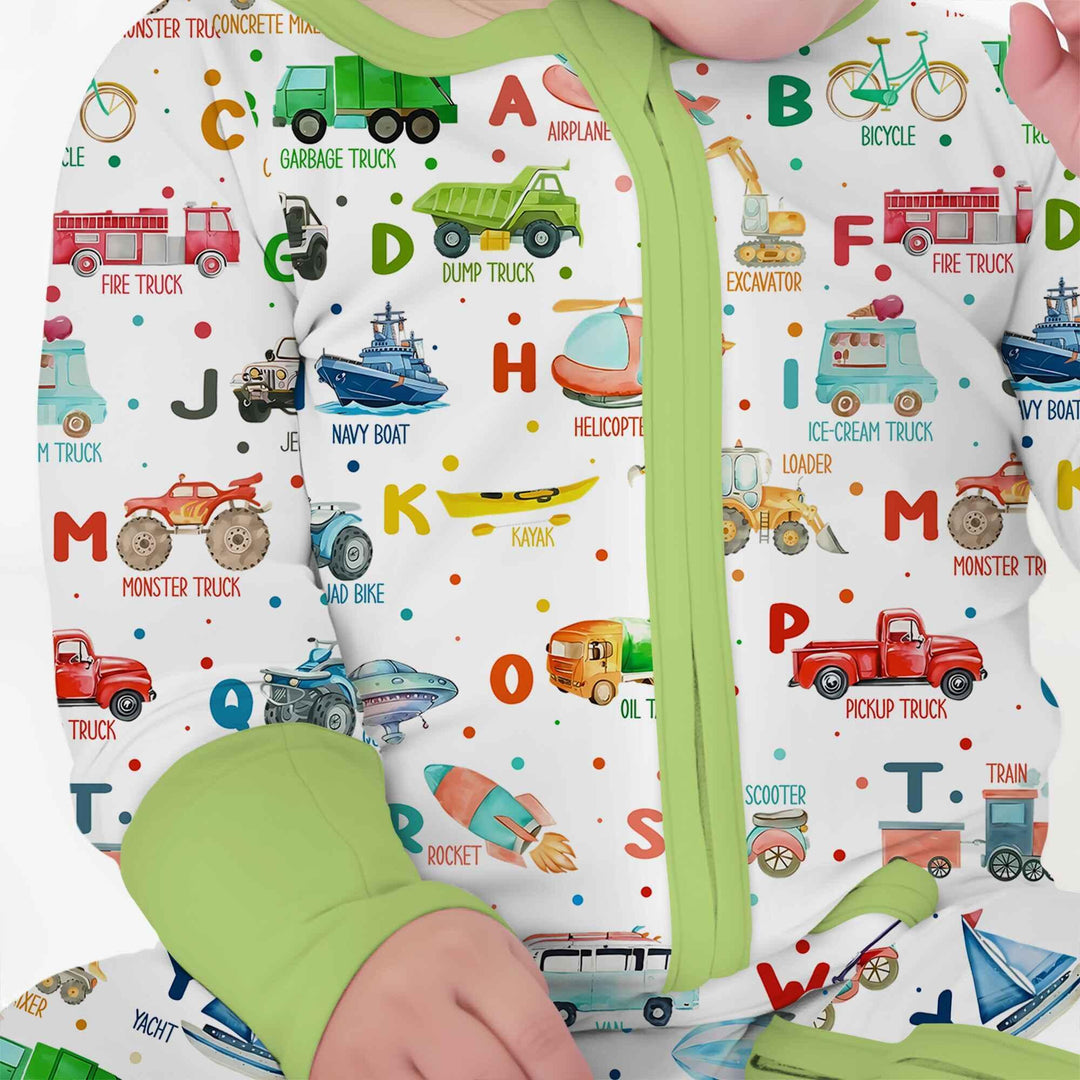 Gerippte Babykleidung mit individuellem Foto - Weich &amp; Skizzenhaft