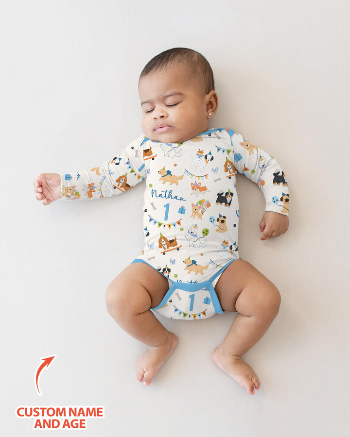 Gerippte Babykleidung mit individuellem Foto - Weich &amp; Skizzenhaft