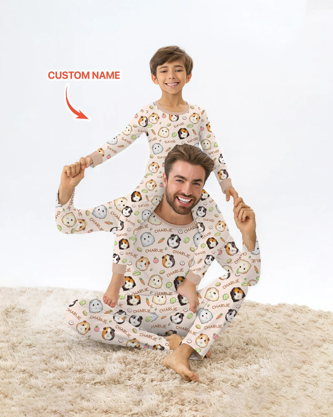 Vorlage Benutzerdefiniertes Herren-Pyjama-Set