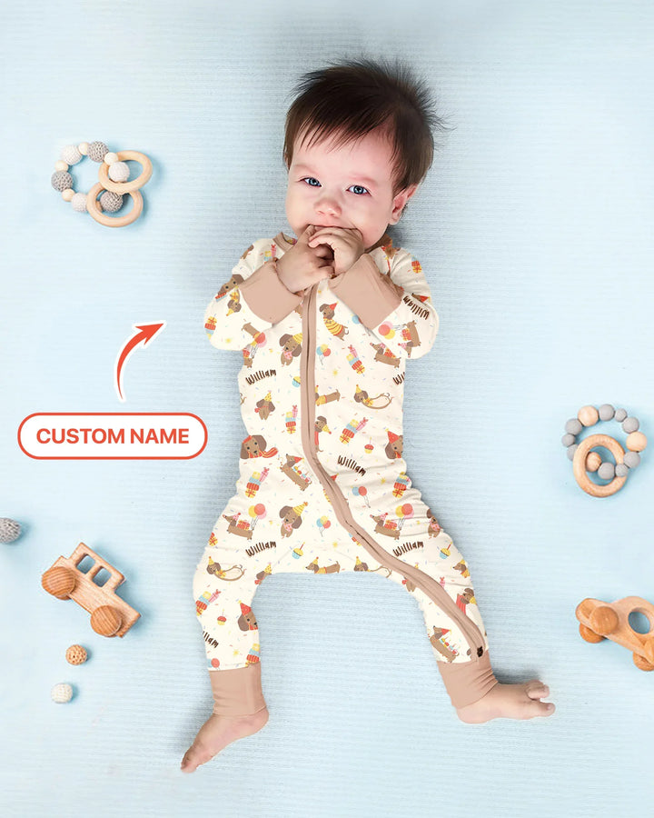 Gerippte Babykleidung mit individuellem Foto - Weich &amp; Skizzenhaft