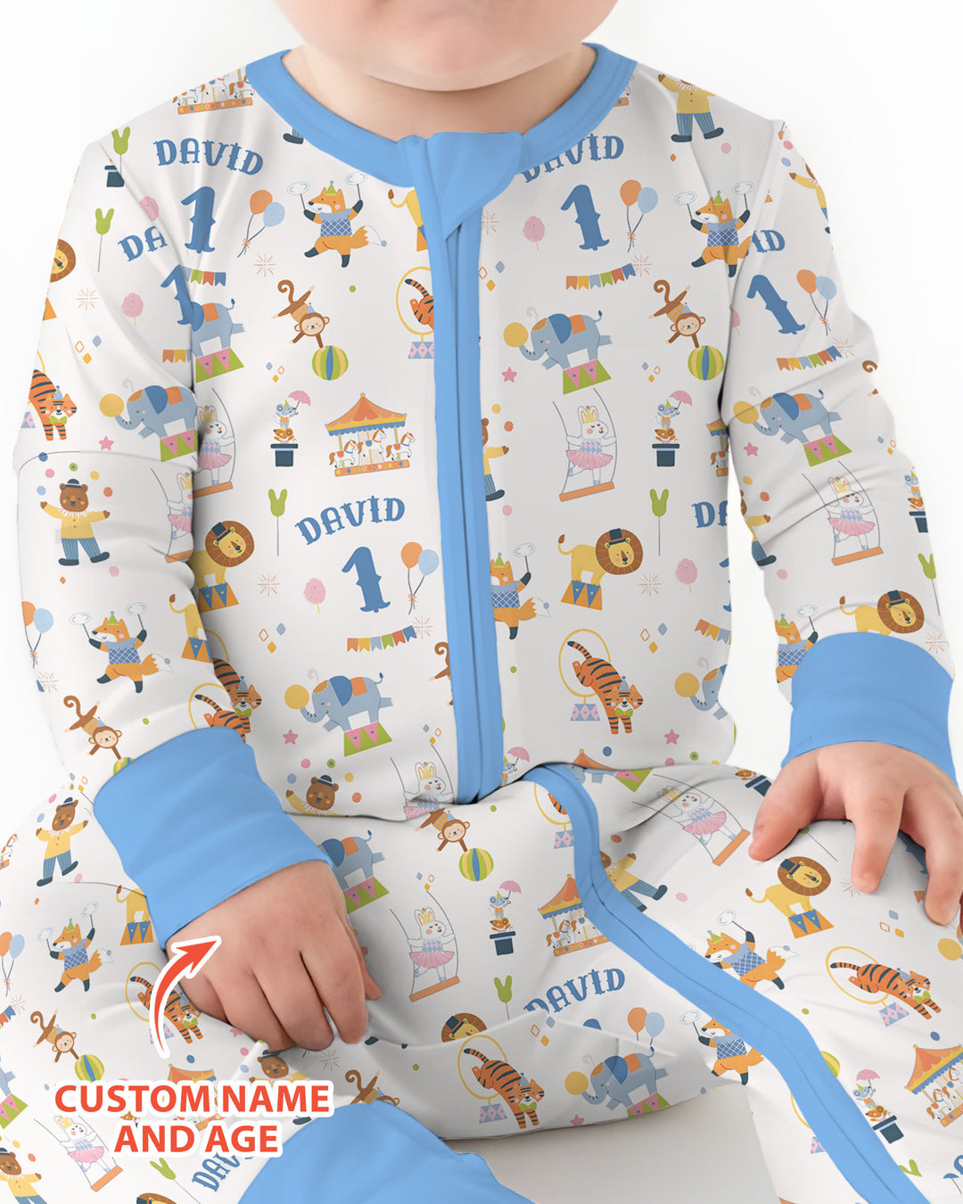 Gerippte Babykleidung mit individuellem Foto - Weich &amp; Skizzenhaft