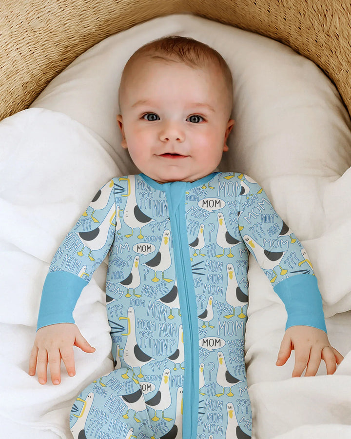 Gerippte Babykleidung mit individuellem Foto - Weich &amp; Skizzenhaft