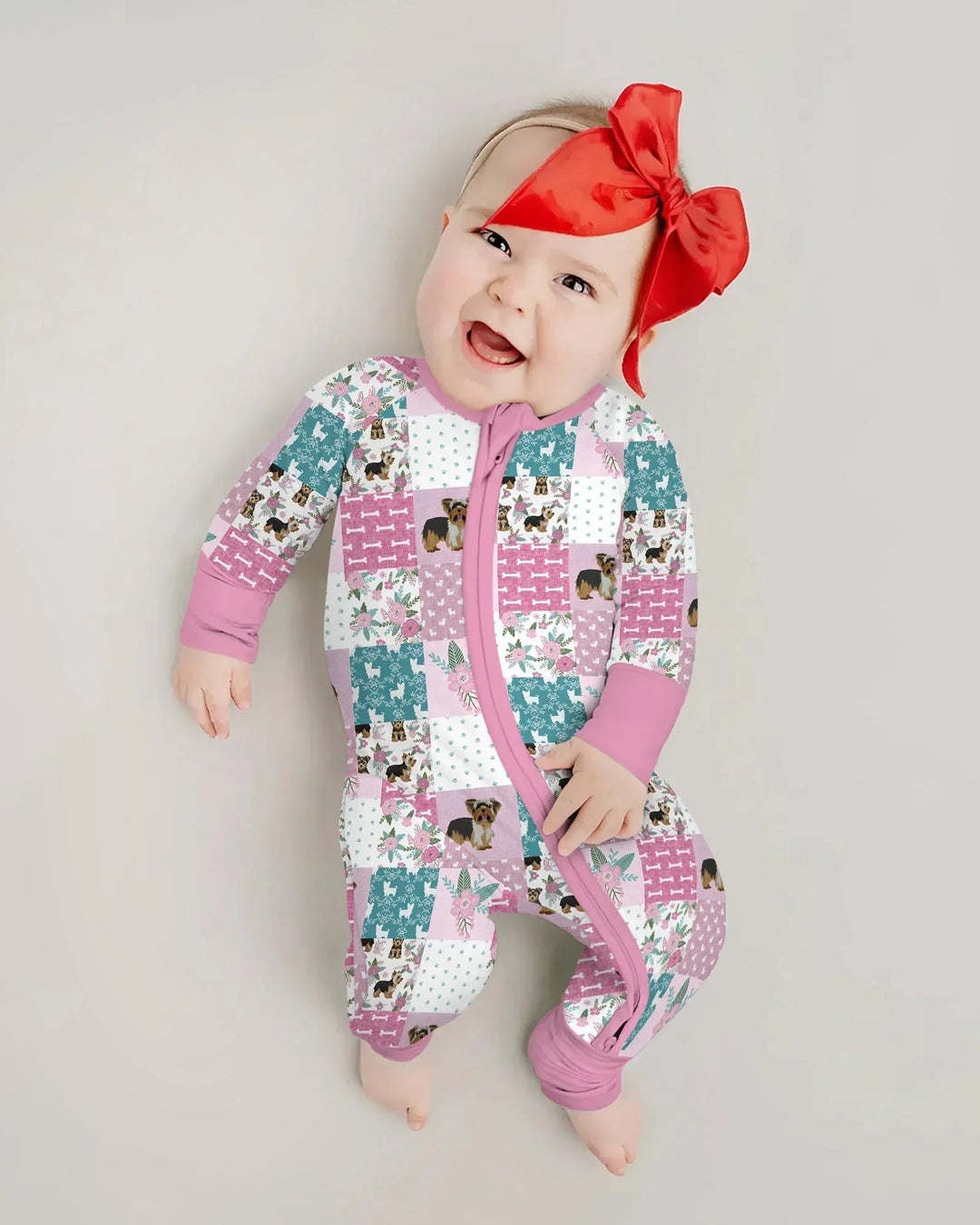 Gerippte Babykleidung mit individuellem Foto - Weich &amp; Skizzenhaft
