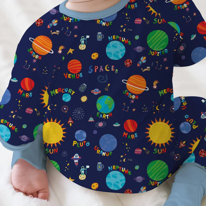 Gerippte Babykleidung mit individuellem Foto - Weich &amp; Skizzenhaft