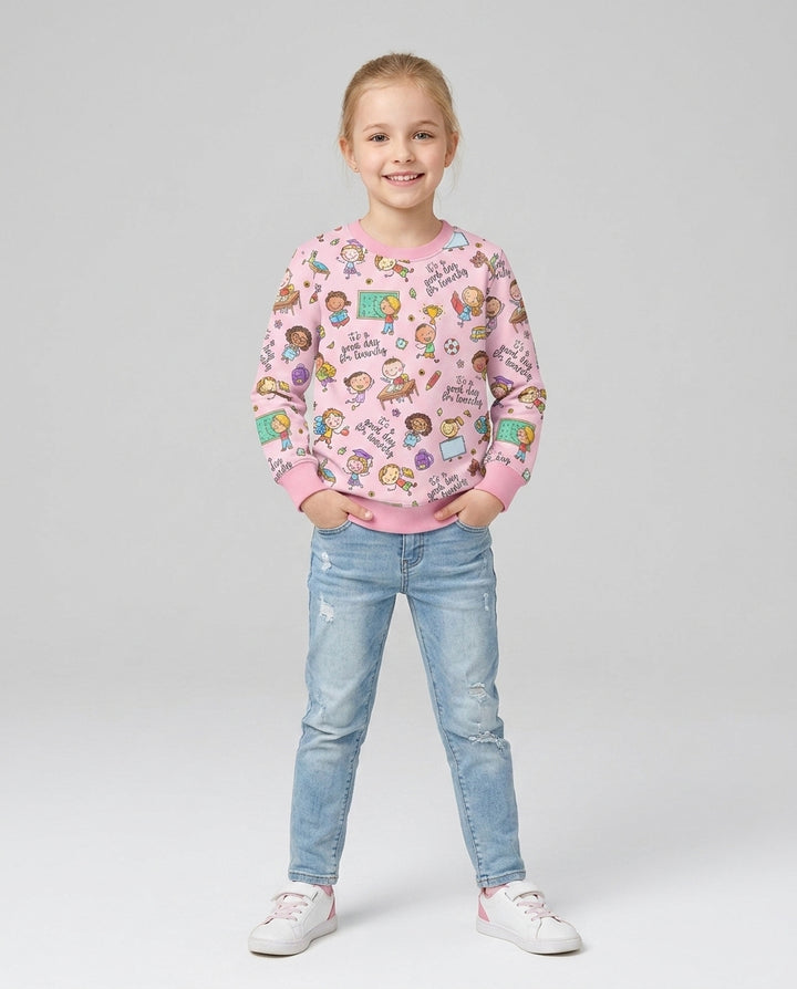 Little Learners Adventure Bamboo Crewneck Sweatshirt