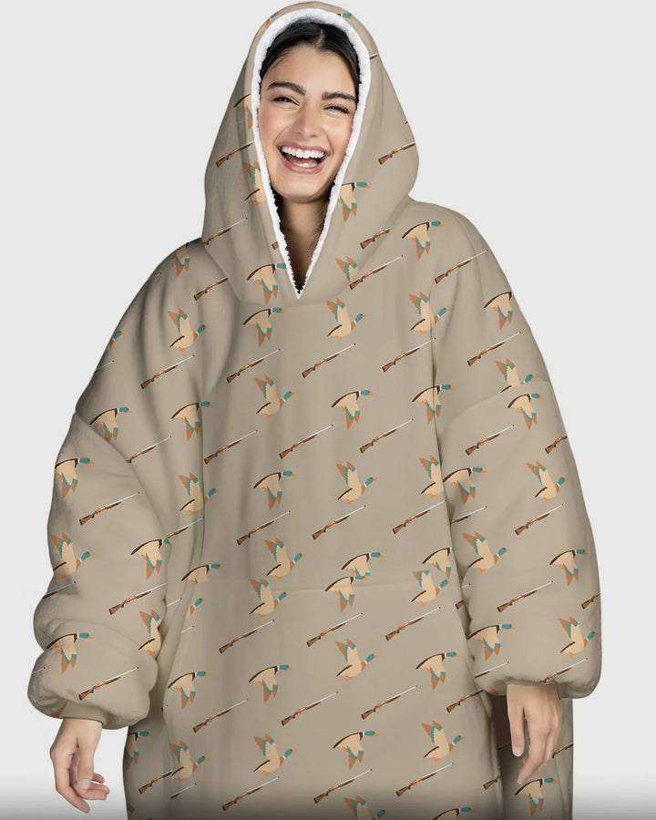 Lil Duck Hunter Bambus-Deckenhoodie