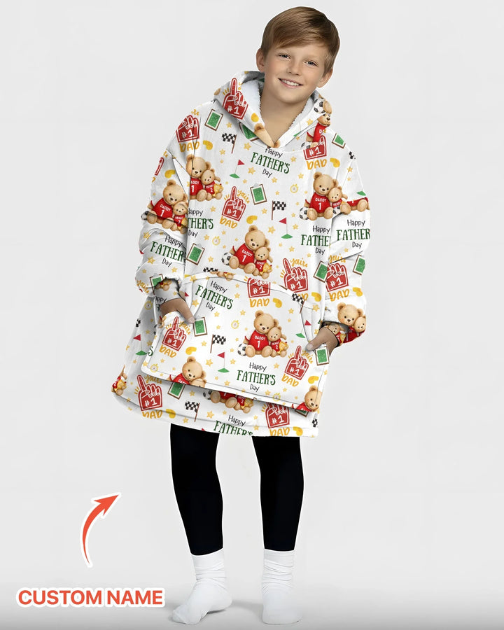 Benutzerdefinierter Bambus-Deckenhoodie (Vorlage)