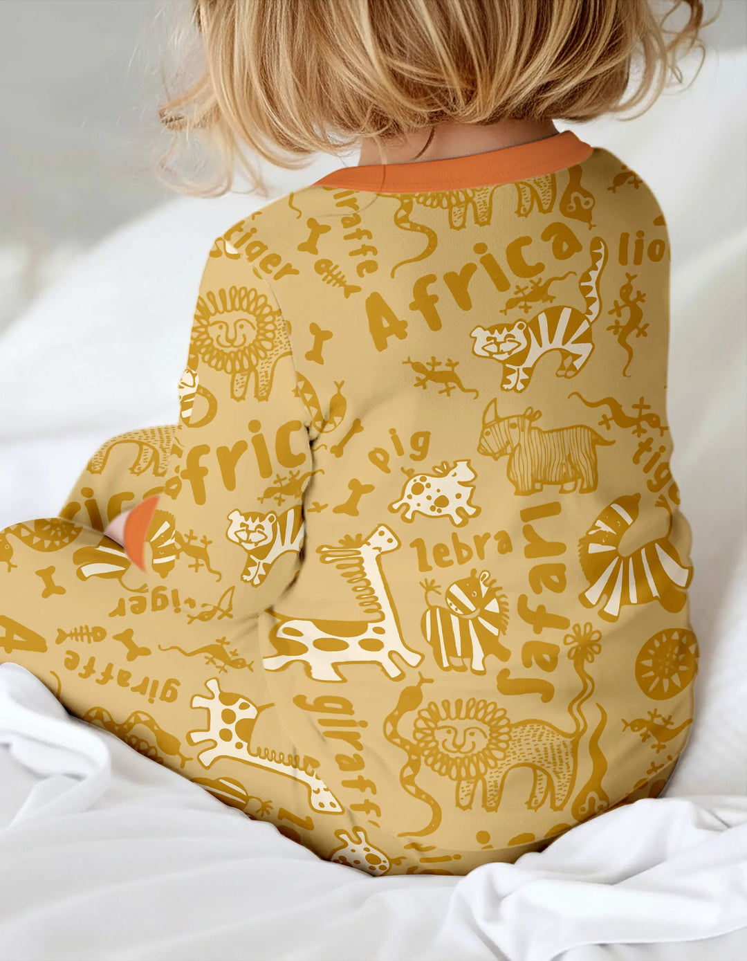 Gerippte Babykleidung mit individuellem Foto - Weich &amp; Skizzenhaft
