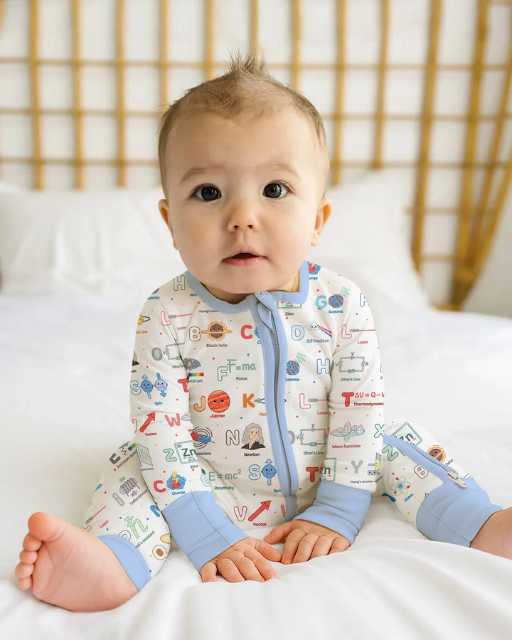 Gerippte Babykleidung mit individuellem Foto - Weich &amp; Skizzenhaft