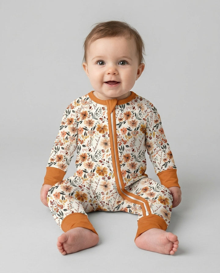 Gerippte Babykleidung mit individuellem Foto - Weich &amp; Skizzenhaft