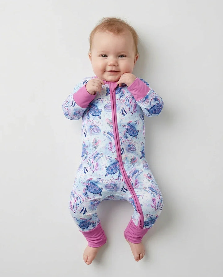 Gerippte Babykleidung mit individuellem Foto - Weich &amp; Skizzenhaft