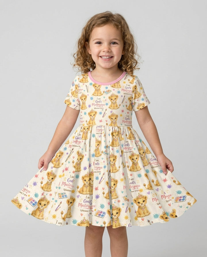 Vorlage Bambus Twirl Kleid
