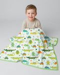 Swamp Buddies Bamboo Blanket