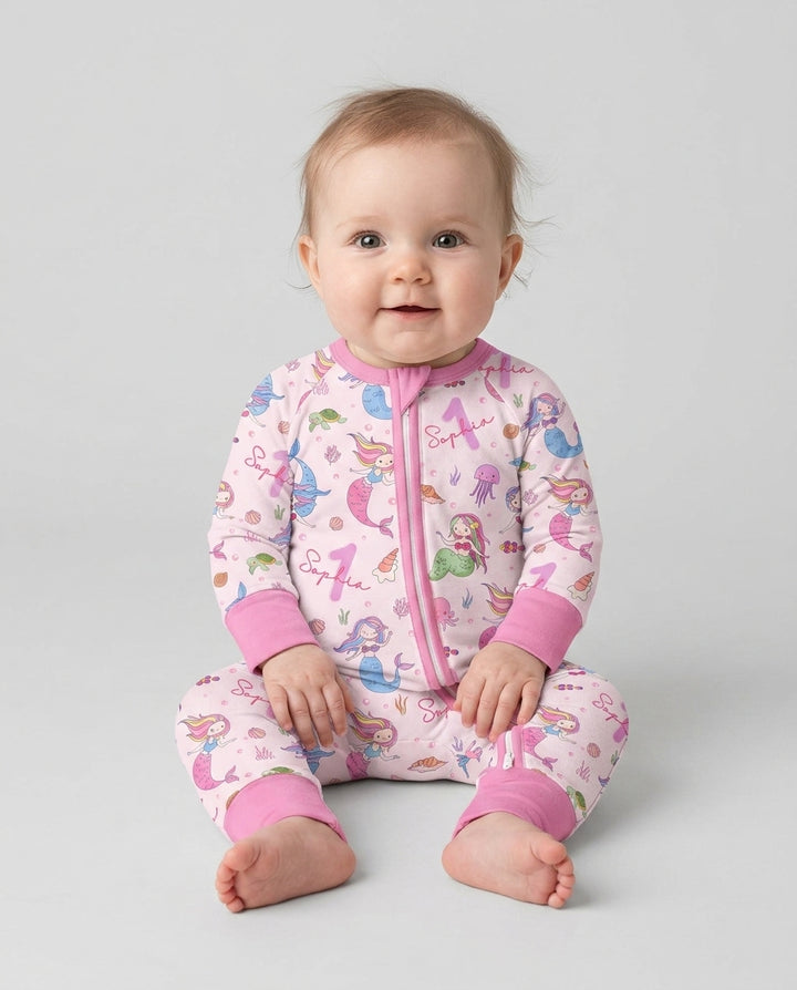 Gerippte Babykleidung mit individuellem Foto - Weich &amp; Skizzenhaft