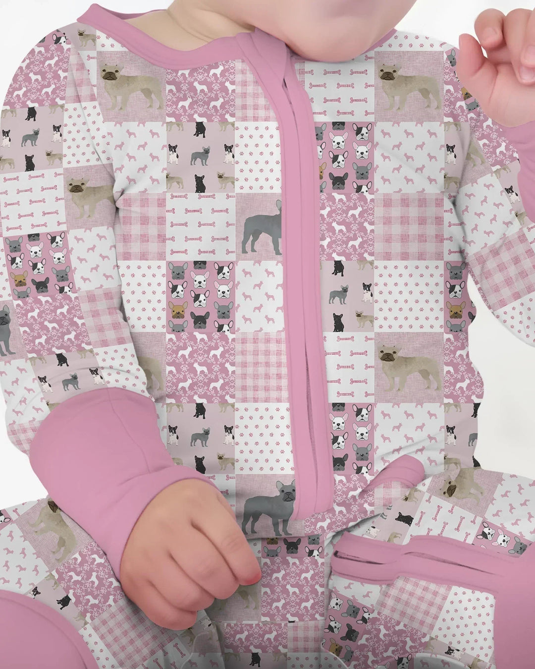 Gerippte Babykleidung mit individuellem Foto - Weich &amp; Skizzenhaft