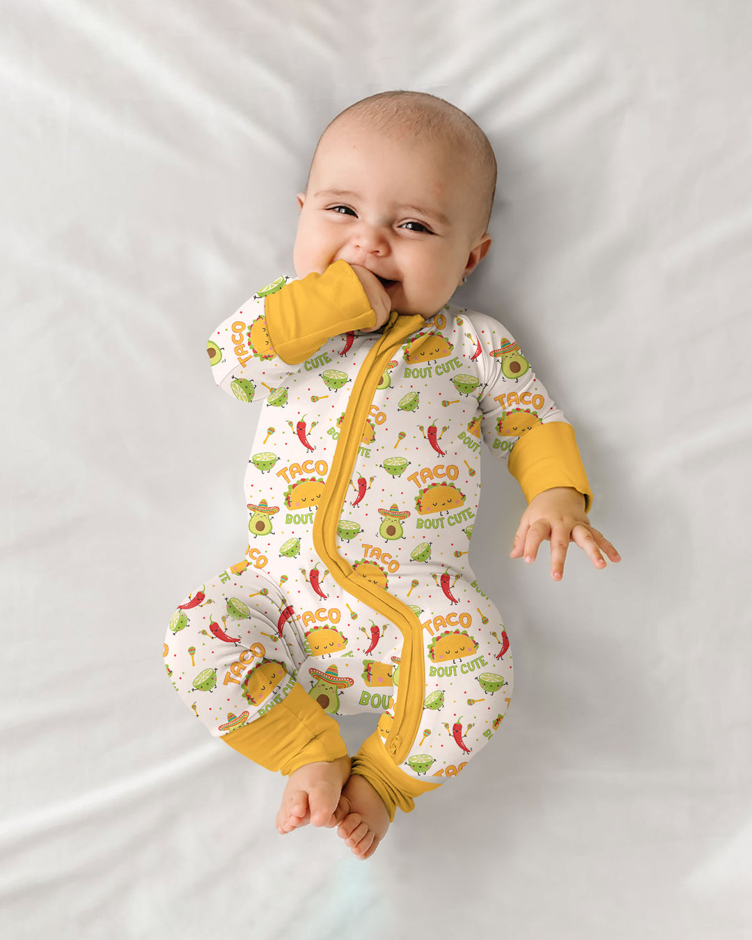 Funny Taco Bamboo Convertible Zippy