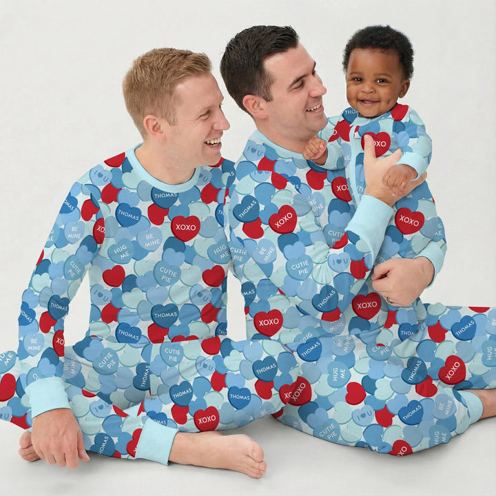 Benutzerdefiniertes Foto-Weihnachtspyjama-Set für Damen