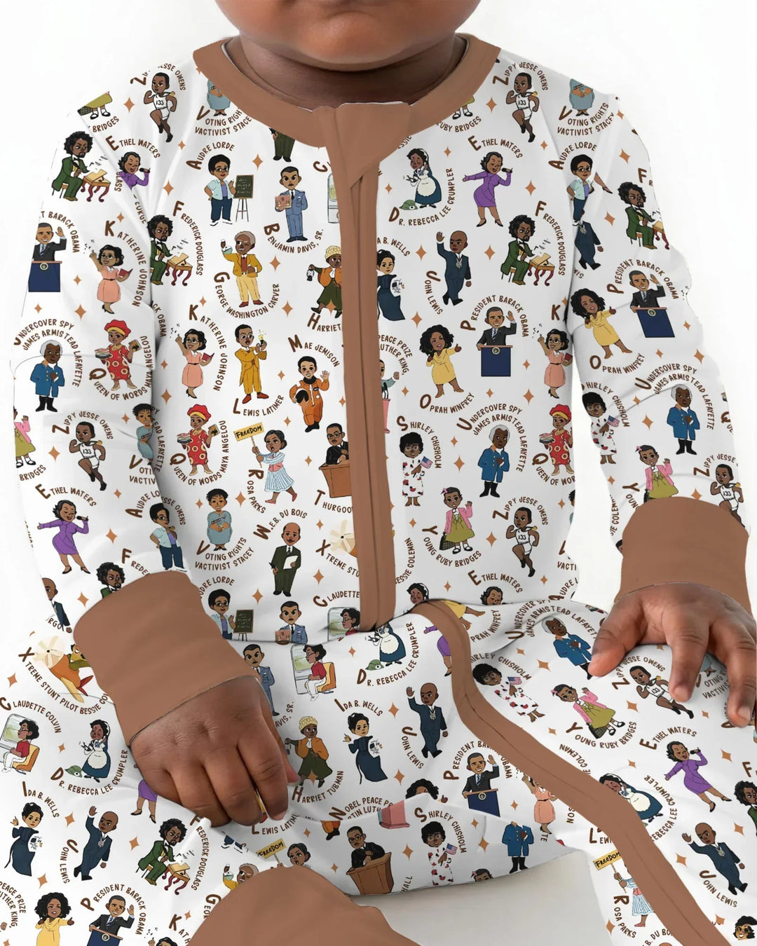 Gerippte Babykleidung mit individuellem Foto - Weich &amp; Skizzenhaft