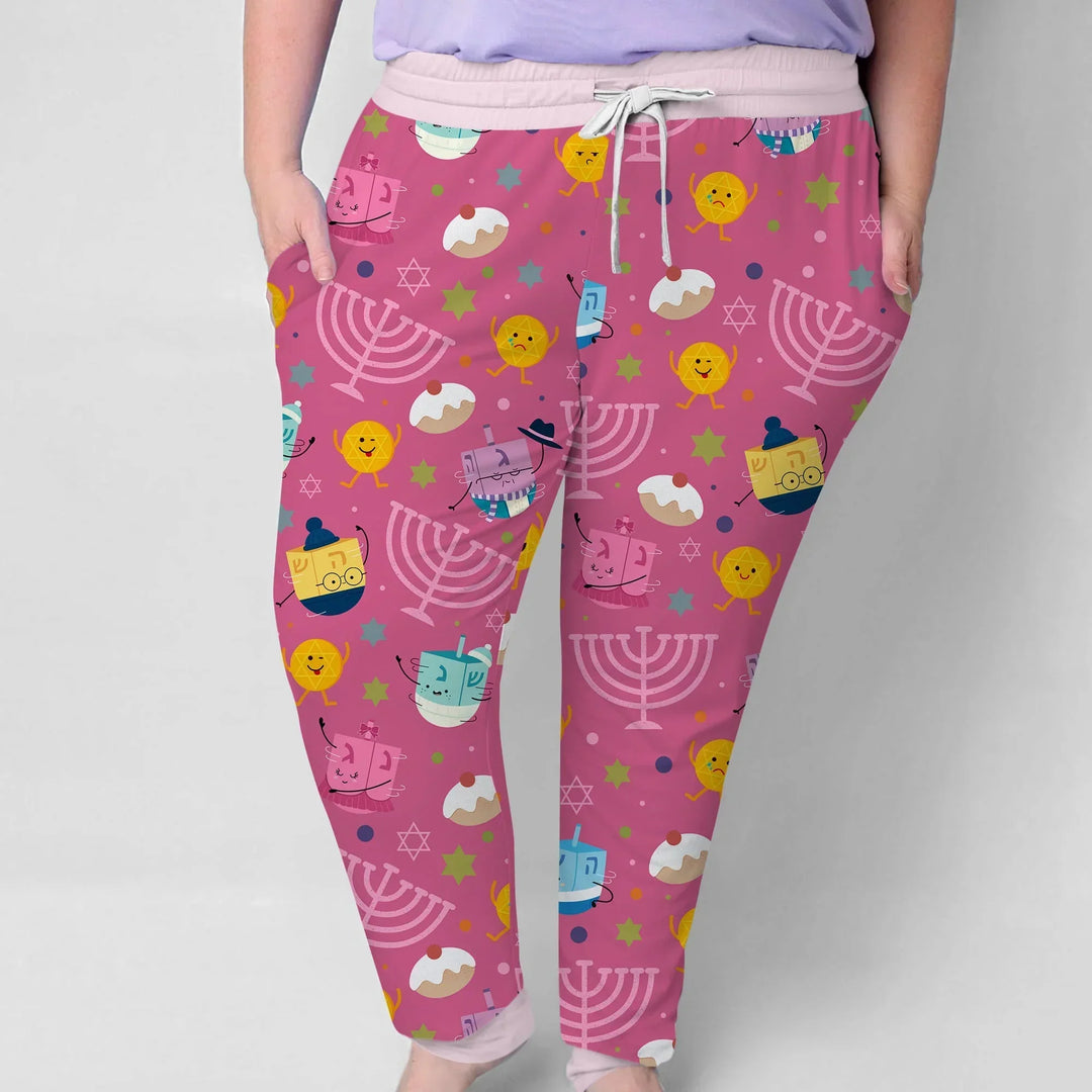 Vorlage für individuelles Damen-Pyjama-Set