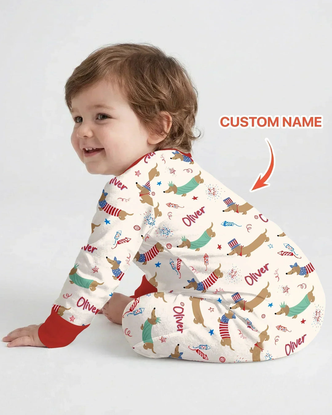 Gerippte Babykleidung mit individuellem Foto - Weich &amp; Skizzenhaft