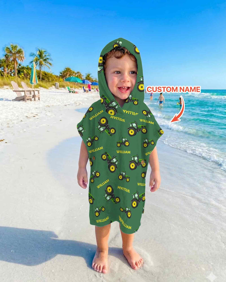 Vorlage für einen maßgefertigten Bambus-Schwimmponcho