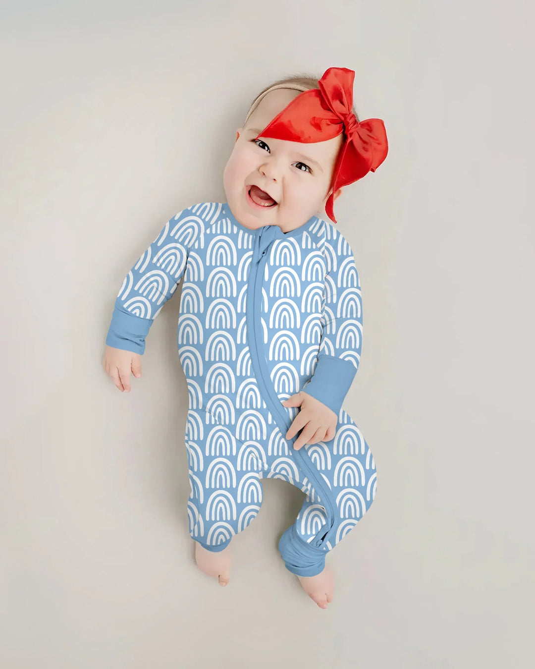 Gerippte Babykleidung mit individuellem Foto - Weich &amp; Skizzenhaft