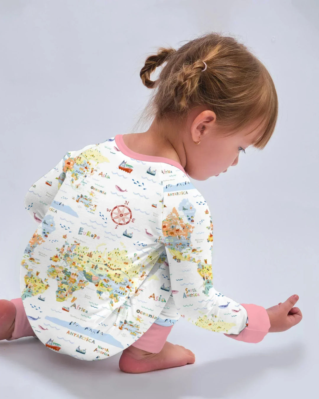 Gerippte Babykleidung mit individuellem Foto - Weich &amp; Skizzenhaft