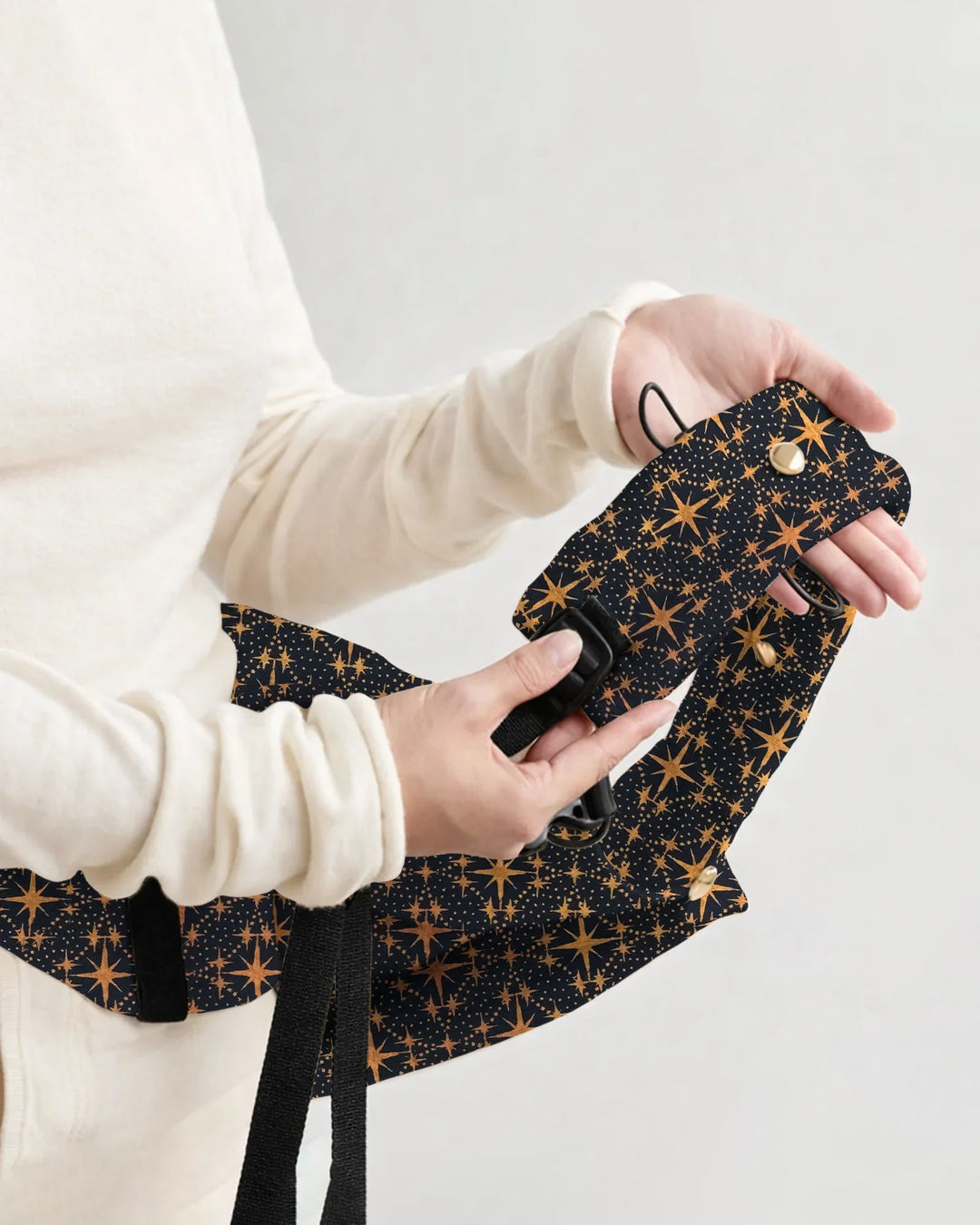 Golden Midnight Starfield Baby Carrier