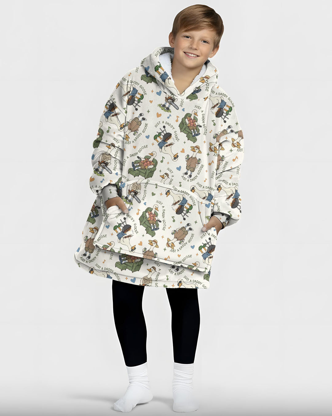 Benutzerdefinierter Bambus-Deckenhoodie (Vorlage)
